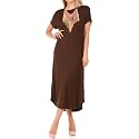 iconic luxe Women39s A Line Short Sleeve