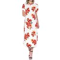 iconic luxe Women39s A Line Short Sleeve