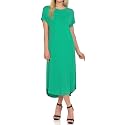 iconic luxe Women39s A Line Short Sleeve