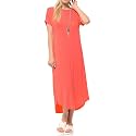 iconic luxe Women39s A Line Short Sleeve