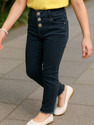 ICONIC ME Slim Girls Black Jeans