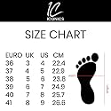 iconics Women Comfortable Block Heel Square Toe