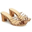 Iconics Women Comfortable Block Heel Square Toe