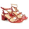 iconics Women Comfortable Block Heel Square Toe