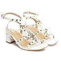 iconics Women Comfortable Block Heel Square Toe