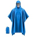 iCreek Hooded Rain Poncho Packable Waterproof Unisex Raincoat with Pocket