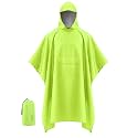 iCreek Hooded Rain Poncho Packable Waterproof Unisex Raincoat with Pocket
