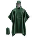 iCreek Hooded Rain Poncho Packable Waterproof Unisex Raincoat with Pocket