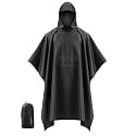 iCreek Hooded Rain Poncho Packable Waterproof Unisex Raincoat with Pocket