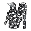 iCreek Rain Suit Waterproof Hi Vis Raincoat Reflective Rain Gear Unisex