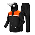 iCreek Rain Suit Waterproof Hi Vis Raincoat Reflective Rain Gear Unisex