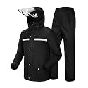 iCreek Rain Suit Waterproof Hi Vis Raincoat Reflective Rain Gear Unisex