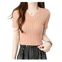 ICW Women39s Acrylic Knitted Ribbed Half Sleeve