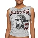 ICW Women39s Graphic Print Ruched Side-Tie with