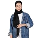 ICW Women's UV Protection Premium Light Weight Wrinkle Ironless Crinkle Cotton Hemp Summer Scarf Stoles Shawl head scarves for girls
