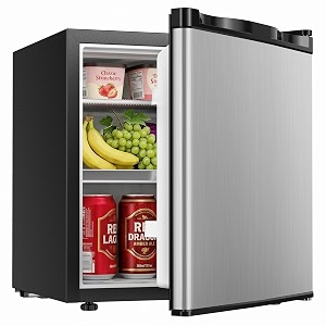 Icyglee 1.7 Cu.Ft Mini Fridge with Freezer