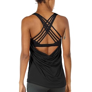 icyzone Womens Open Back Workout Athletic Yoga