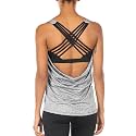 icyzone Women39s Open Back Workout Athletic Yoga