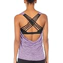 icyzone Women39s Open Back Workout Athletic Yoga