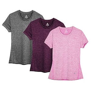 icyzone Workout Running Tshirts for Women -