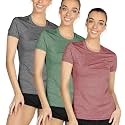 icyzone Workout Running Tshirts for Women -
