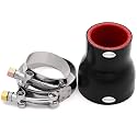 ID 1-3/4inch to 2-1/2inch Straight Reducer Coupler Silicone Hose