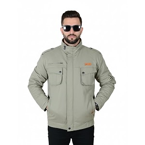 IDB Men Winter Jacket Padded Cotton with