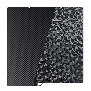 ideaformer-3d kobra s1 build plate 264x276mm flexible peo pet spring steel bed plate for anycubic kobra s1kobra s1 combo 3d printer platform