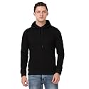 Ideation Men39s Cotton Hooded Neck Solid Full