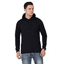 Ideation Men39s Cotton Hooded Neck Solid Full