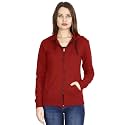Ideation Women39s Cotton Full Zipper Sweatshirt Hoodies