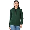 Ideation Women39s Cotton Full Zipper Sweatshirt Hoodies