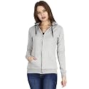 Ideation Women39s Cotton Full Zipper Sweatshirt Hoodies