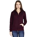 Ideation Women39s Cotton Full Zipper Sweatshirt Hoodies