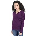 Ideation Women39s Cotton Plain V Neck Full