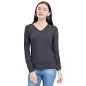 Ideation Women39s Cotton Plain V Neck Full