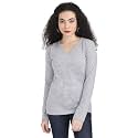 Ideation Women39s Cotton Plain V Neck Full