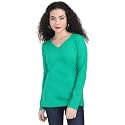 Ideation Women39s Cotton Plain V Neck Full
