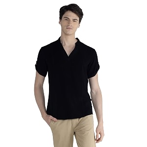 Identiti MenSlim Fit Half Sleeve Solid Smart