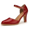 IDIFU IN3 Closed Toe Chunky High Heels