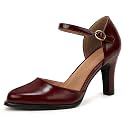 IDIFU IN3 Closed Toe Chunky High Heels