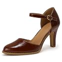 IDIFU IN3 Closed Toe Chunky High Heels