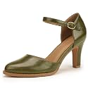 IDIFU IN3 Closed Toe Chunky High Heels