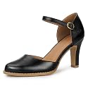 IDIFU IN3 Closed Toe Chunky High Heels
