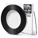 IDL Packaging 5/8" x .020" x 300' Steel Strapping Coil (1400 Lbs Break Strength) in Self-Dispensed Сardboard Box - Portable Strong Banding with Superior Cut-Resistance - Heavy Pallet Strapping
