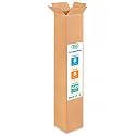 IDL Packaging Tall Corrugated Shipping Boxes 8"L x 8"W x 48"H (Pack of 5) - Excellent Choice of Strong Packing Boxes for USPS, UPS, FedEx Shipping - Easy-to-Recycle Cardboard Boxes for Packaging