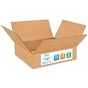 Medium Moving &amp; Shipping Boxes 12x12x3 inches (10-Pack) - Extra Strength 200 lb vs Regular - USA-Made Corrugated Strong Cardboard Boxes - Heavy Duty Packing Box - Box Packaging by IDL Packaging