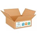 Medium Moving &amp; Shipping Boxes 12"L x 12"W x 4"H (25-Pack) - Extra Strength 200 lb vs Regular - USA-Made Corrugated Cardboard Boxes - Packing Box for Shipping - Cardboard Shipping Box by IDL Packaging