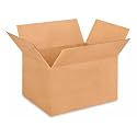 Medium Moving &amp; Shipping Boxes 14 x 14 x 8 inches (5-Pack) - Extra Strength 200 lb vs Regular - USA-Made Corrugated Heavy Duty Moving Boxes - Cardboard Carton Box by IDL Packaging