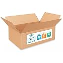 Medium Moving &amp; Shipping Boxes 18x12x6 inches (10-Pack) - Extra Strength 200 lb vs Regular - Corrugated Cardboard Moving Boxes - Easy-to-Recycle Packing Box - Medium Moving Box by IDL Packaging